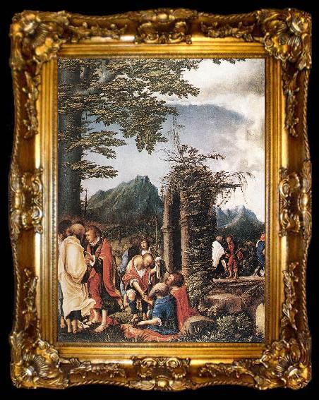 framed  ALTDORFER, Albrecht Communion of the Apostles, ta009-2